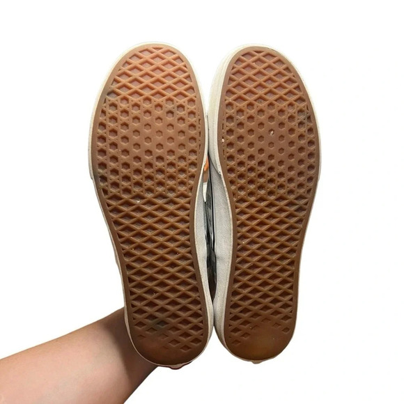 Vans Baby Blue/True White Checkerboard Slip-On Sneaker - Men's 9 / Women's 10.5 - Picture 9 of 10